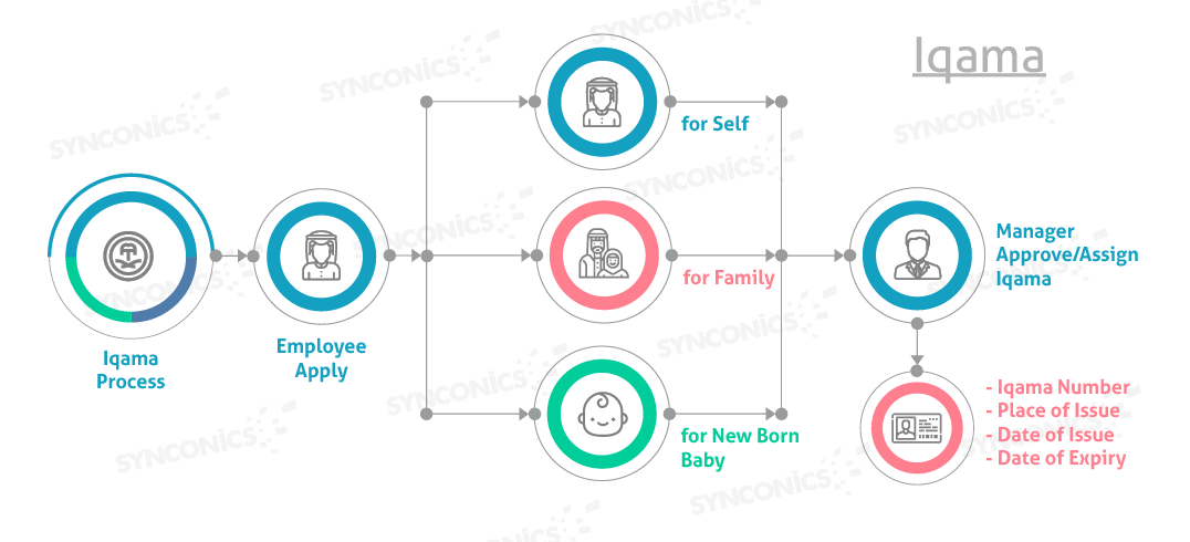 Flow chart of iqama