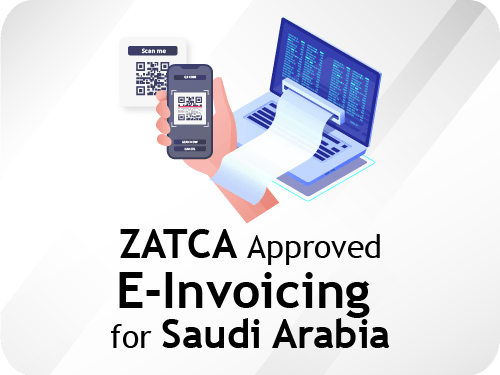 Zatca approved E-Invoicing for saudi arabia