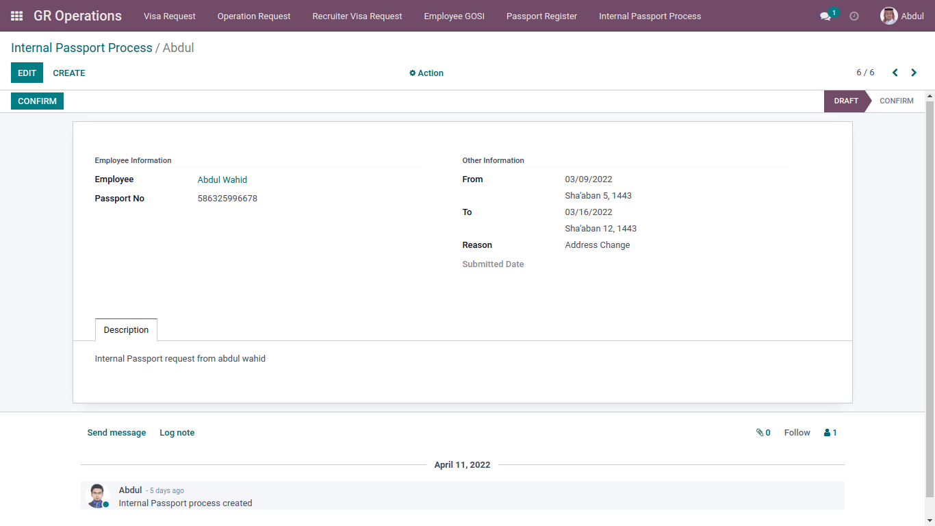 internal passport process